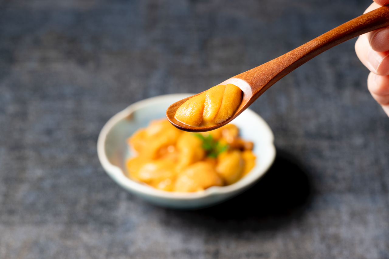 生うに 100g(ロシア産(北方四島産))塩水