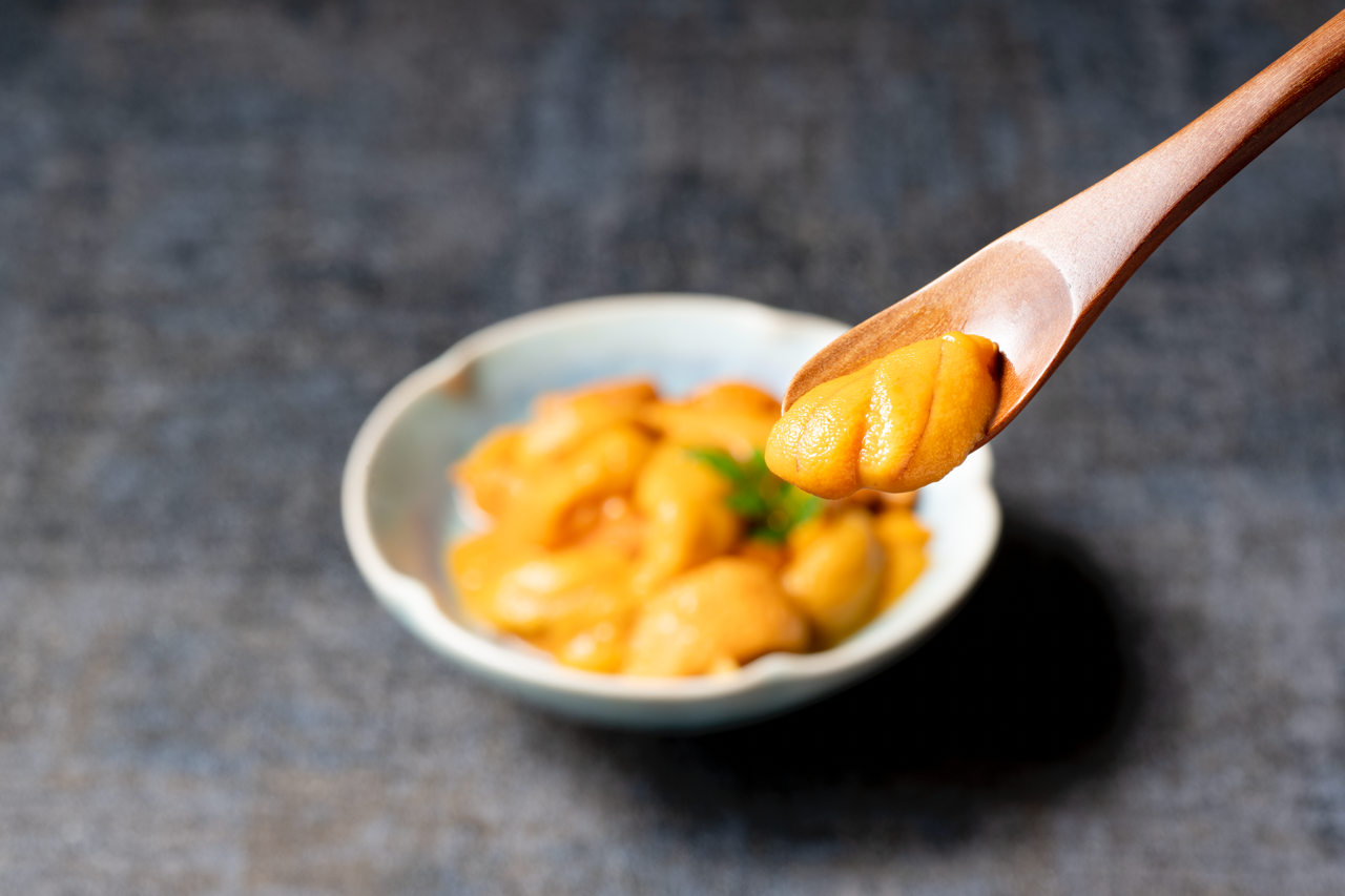 生うに 100g(ロシア産(北方四島産))塩水