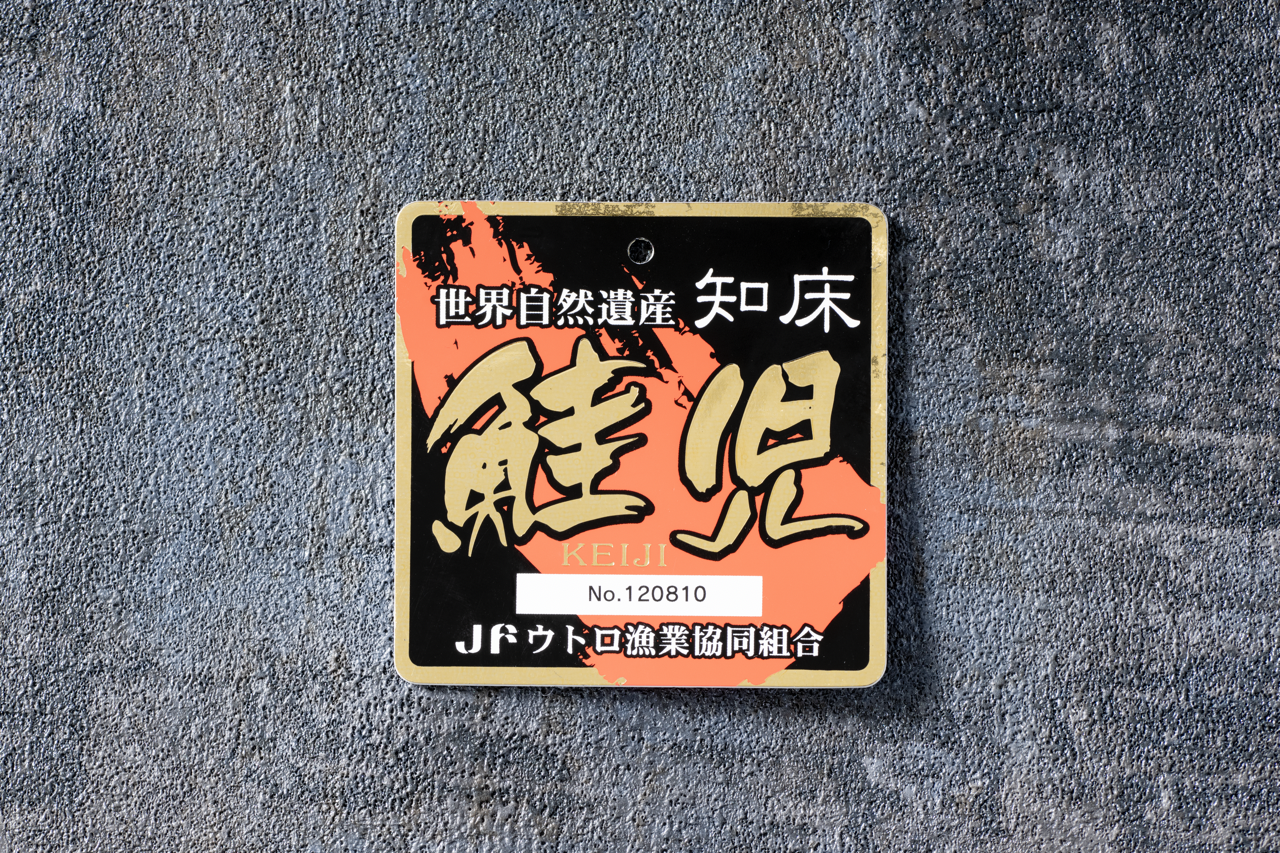 鮭児（ケイジ）天然白鮭1尾 （北海道産）